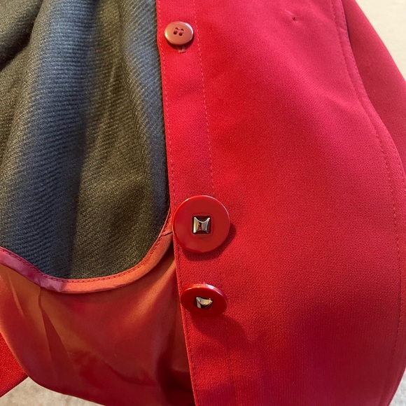 GALLERY WOMAN 1X A-LINE SWING COAT W/DETACHABLE LINING,  DROP SLEEVE, EX. COND. - Picture 10 of 14